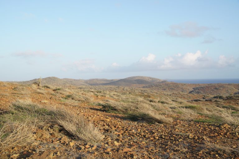 Hiking past beautiful landscapes to Conchi (Aruba's Natural Pool)