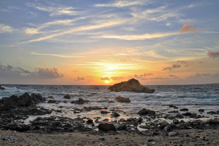 Sunrise at the Natural Pool with Fins and Feet Nature Tours